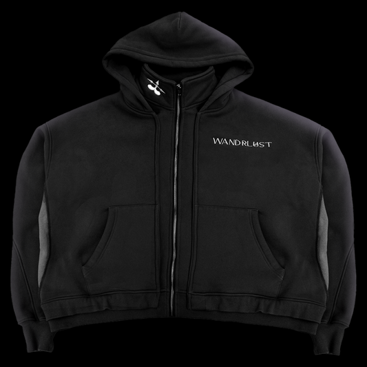 PHANTOM REGRET ZIPUP - BLK